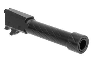 Shalo Tek P365 9mm Fluted Threaded Barrel with LCI has a threaded muzzle